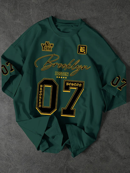 2025 Sommer Herren T-Shirt Freizeit Sportbekleidung Digital Sportbekleidung Outdoor Street Herrenmode