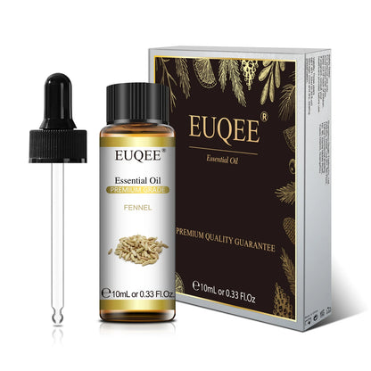 EUQEE 10ml Reines Natürliches Ätherisches Öl Lavendel Jasmin Eukalyptus Vanille Sandelholz Süße Orange Zitrone Oregano Neroli Duft