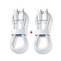 1-3PCS Quick Charging Cable 120W 10A USB A To Type C Fast Charger High-speed Data Transfer Wire Cords for Samsung Xiaomi Huawei