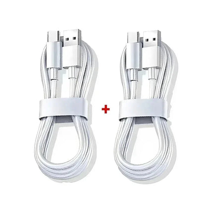 1-3PCS Quick Charging Cable 120W 10A USB A To Type C Fast Charger High-speed Data Transfer Wire Cords for Samsung Xiaomi Huawei
