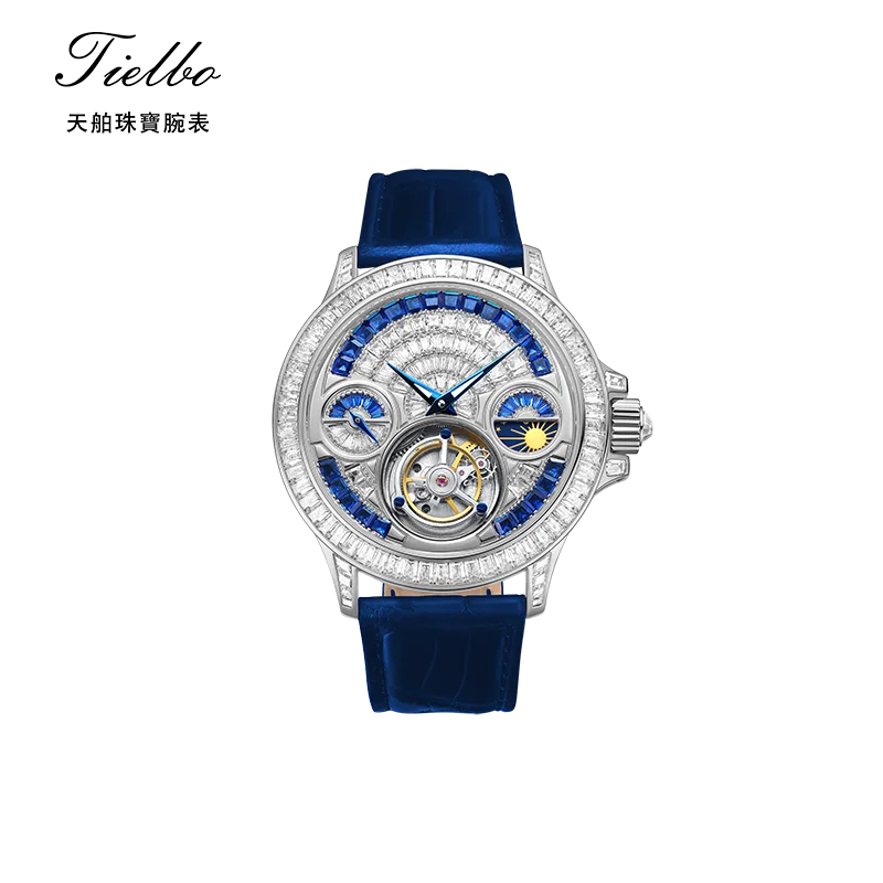 Tourbillon Fully Automatic Mechanical Watch Waterproof Watch