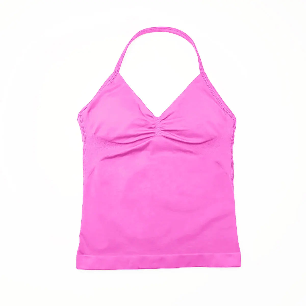 NCLAGEN Impact Longline Trägertop Sport Yoga Weste Damen Fitness Tank Top Gym Schöner offener Rücken BH Laufen Workout Neckholder