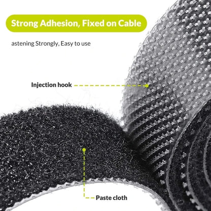 Cable Organizer Wire Winder Tape 1M/5M - Cord Ties