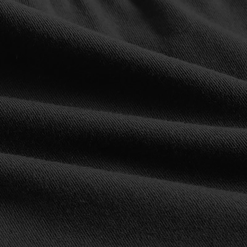 Close-up of black fabric texture