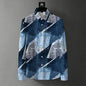 Men's Abstract Graffiti Print Casual Shirt