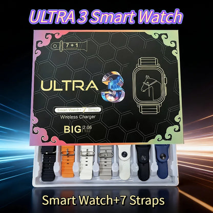 7-in-1-Armband Smartwatch unterstützt magnetisches Laden, Bluetooth-Anrufe, Gesundheits- und Fitness-Tracking, DIY-Zifferblätter für Herren und Damen