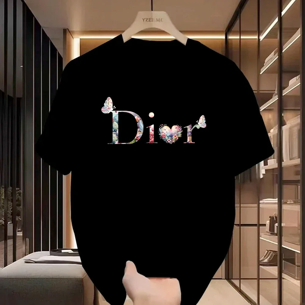 Designer Ladies Luxury Tees Female Vintage Trendy Pullover T Shirts women clothing y2k clothes