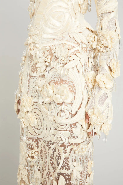 Wiederhoeft Designer Handmade Long Dress | High Quality Fashion