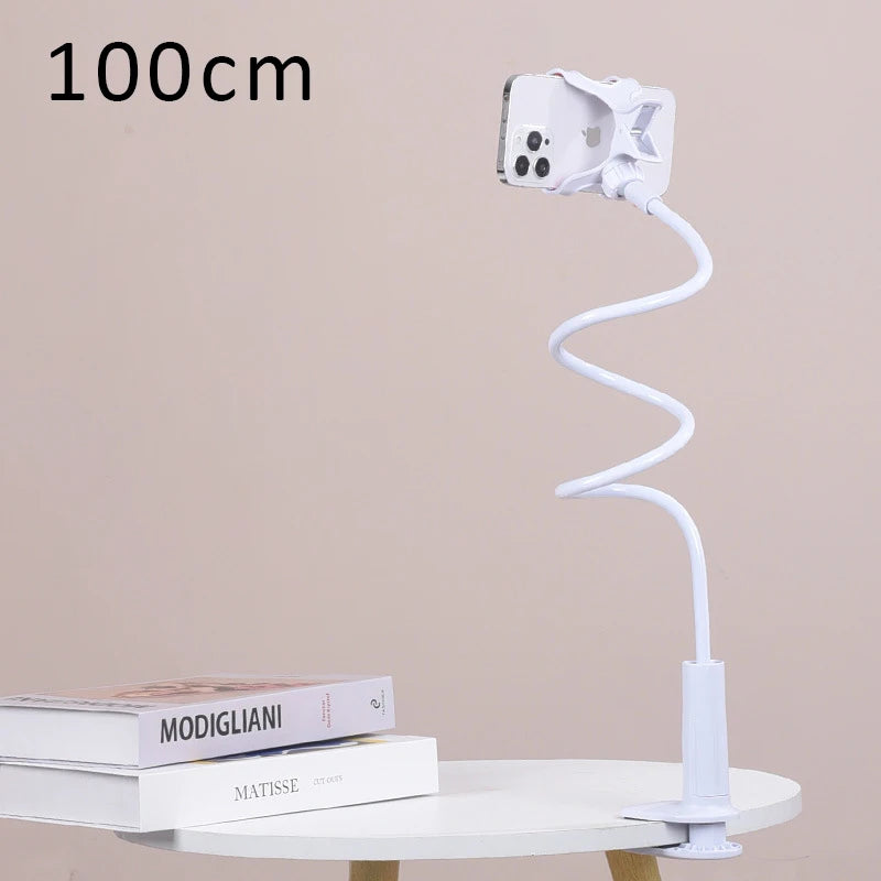 360 Clip Mobile Phone Holder Stand Portable Flexible Lazy Bed Desktop Bracket Desk Mount Stand Base For iPhone Samsung Xiaomi