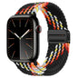 Geflochtenes Armband für Apple Watch 44mm 40mm 45mm 49mm 41mm 38mm Schnallenarmband iWatch Series SE 7 3 6 8 9 Ultra 2 Magnetisches Armband