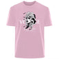 Neue italienische, beliebte Luxusmarke Sommer Medusa Kopf Druck T-Shirt für den Alltag, Sport, Männer und Frauen
