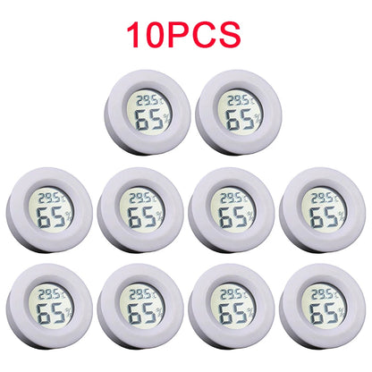 4PCS LCD Digital Thermometer Hygrometer Indoor Room Electronic Temperature Humidity Meter Sensor Gauge Weather Station Home ﻿