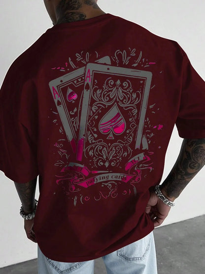 Men's Print T-Shirt – Casual Breathable Street Style
