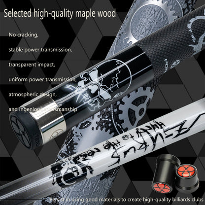 13mm Carbon Fiber Maple Pool Cue Shaft Kit
