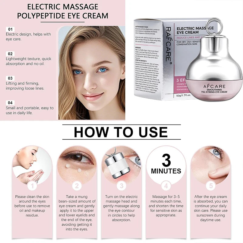 Advanced Collagen Eye Cream Anti Dark Circles Remove Eye Bags Moisturizing Firming Against Puffiness Beauty Eyes Skin Care