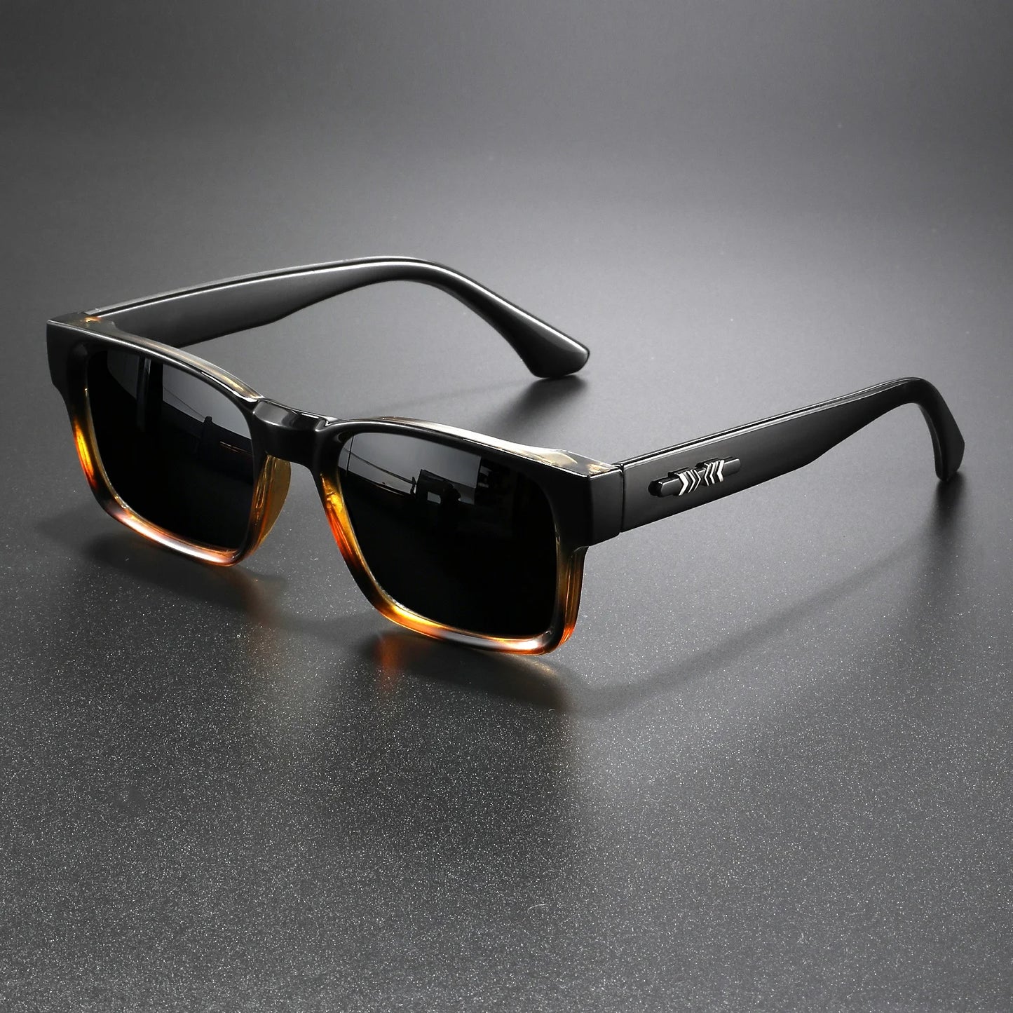 Sunglasses - Square Protective Frame, UV400 Unisex Outdoor Casual