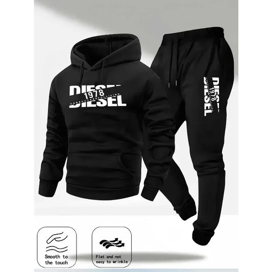 Hooded Tracksuit Set – Women's Casual Sportswear