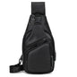 Men's Outdoor Leather Shoulder Sling Bag – Chest Pack & Crossbody