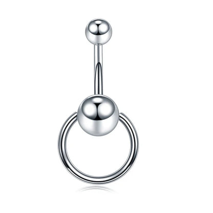 1Pc Surgical Steel Belly Button Ring Navel Nombril Piercing CZ Belly Ring Sexy Women Belly Piercing Body Jewelry Ombligo 14G