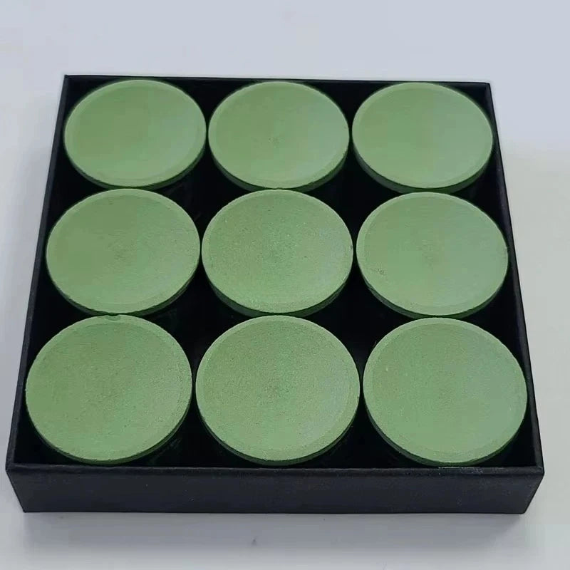 2025 hot-selling original Taum chalk V10 blue-green chalk high-quality snooker table accessories tips
