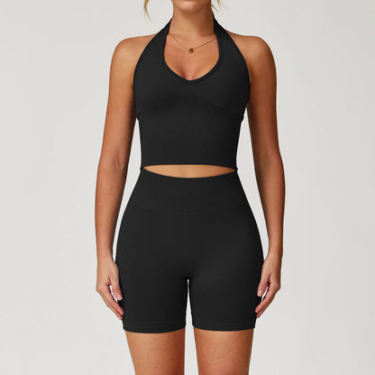 2/3/4PCS Yoga Set Gym Clothes Sportswear Seamless Yoga Suits For Women Fitness Long Sleeved Tracksuits Sports Bra Gym Leggings