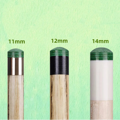 MIKE WOOLDRIDGE Verde Ghost Billard Snooker Queue Oberteil 11/12/14mm W/M/H