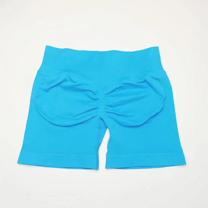 Women's 4.5" Biker Shorts | Scrunch Butt Seamless Yoga Gym Leggings
