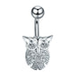 1Pc Surgical Steel Belly Button Ring Navel Nombril Piercing CZ Belly Ring Sexy Women Belly Piercing Body Jewelry Ombligo 14G