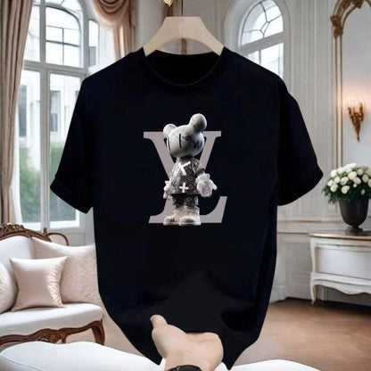 100% Cotton Unisex Graphic T-Shirt – Classic Short Sleeve O-Neck Tee
