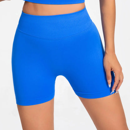 Women's 4.5" Biker Shorts | Scrunch Butt Seamless Yoga Gym Leggings