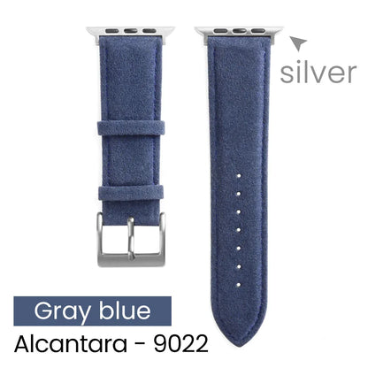 YMW Alcantara Apple Watch Band - Suede Leather Strap