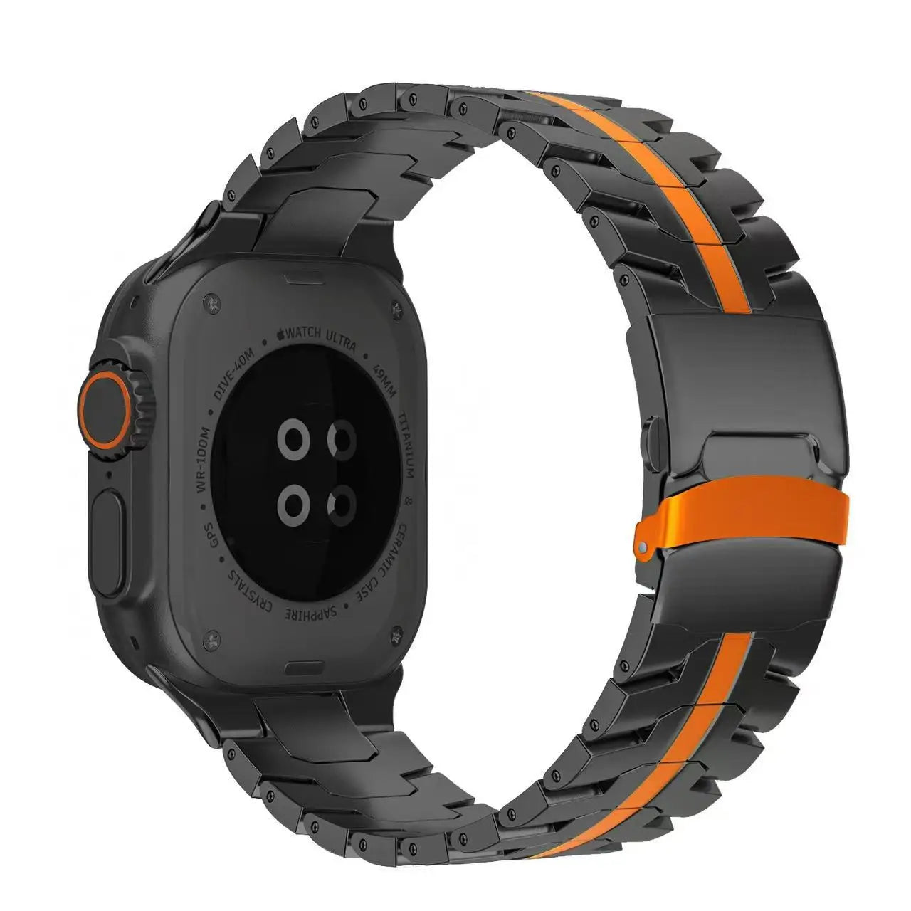 Ultra 3 2 Titanium Color Strap For Apple Watch 49mm 46mm 45mm 44mm 42mm Metal Band iWatch 11 10 9 SE 3 Stainless Steel Bracelet