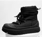 Men's Chunky Plush Snow Boots Non-Slip Warm Winter