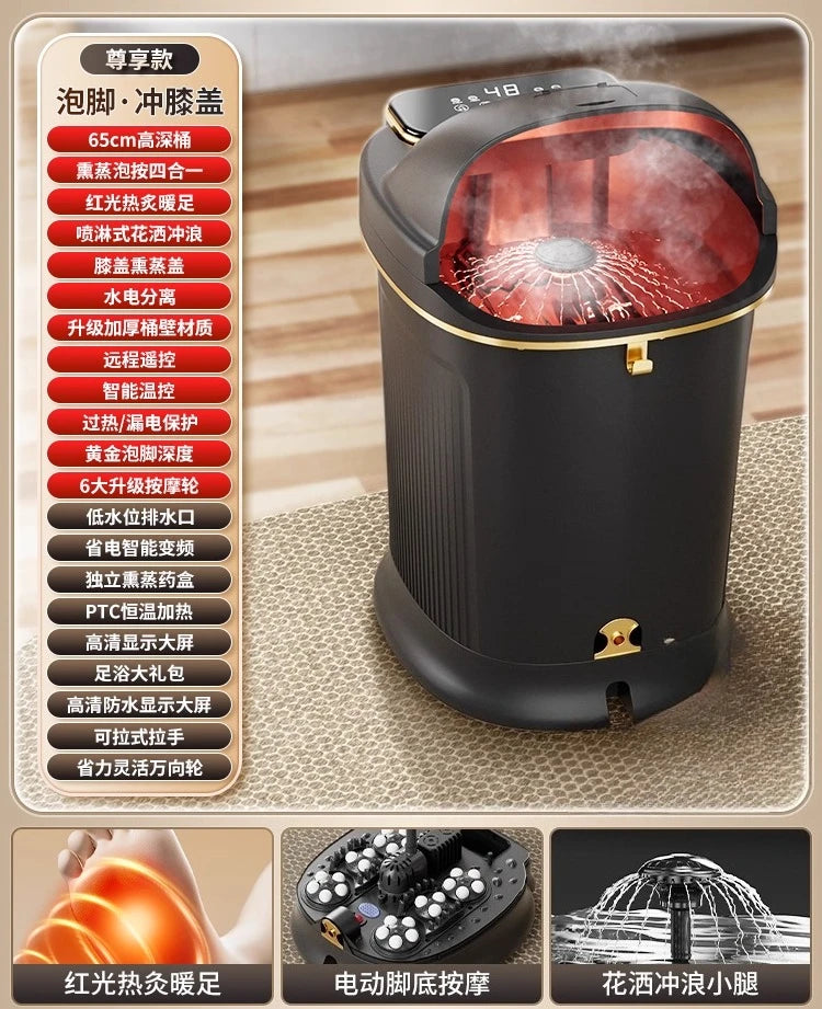 Wireless Remote Control Foot Bath Bucket Heating Machine