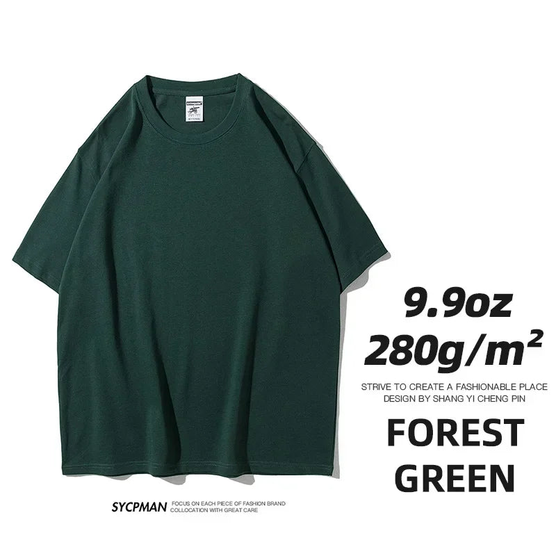 280gsm Oversized Heavy Cotton T-Shirt for Men