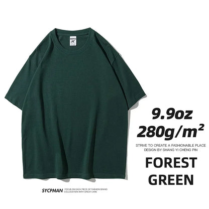 280gsm Oversized Heavy Cotton T-Shirt for Men