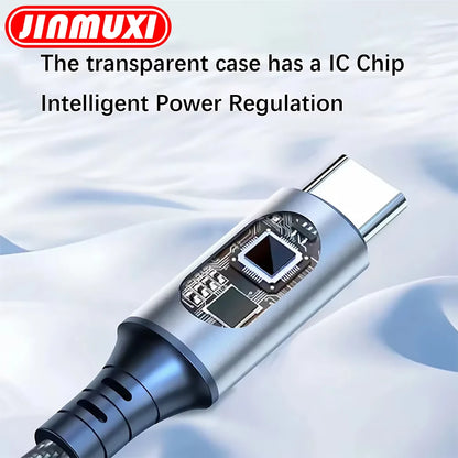 120W USB-C Fast Charge Cable with LED Display | 1m & 2m
