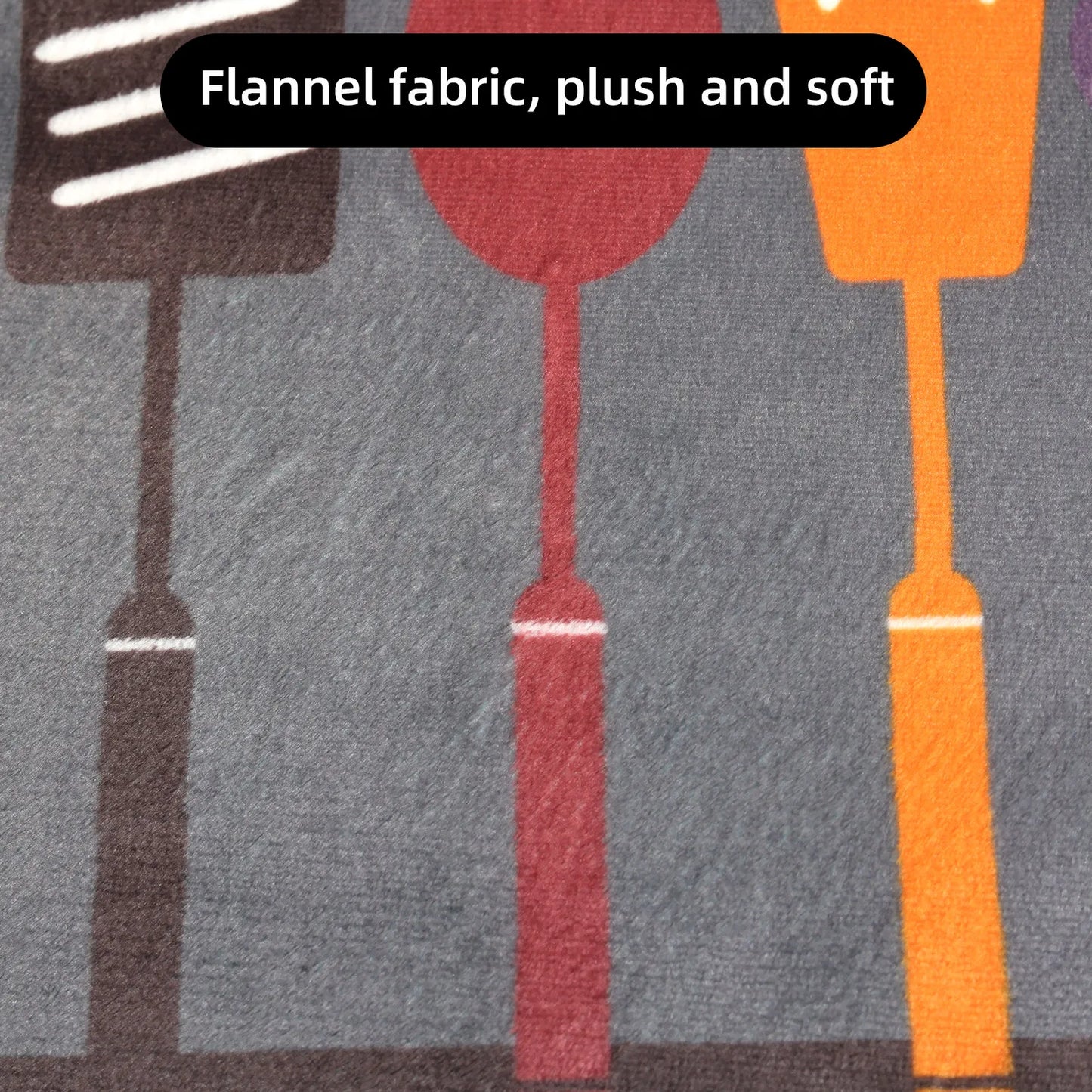 VIKAMA Non-Slip Absorbent Kitchen & Bathroom Floor Mat