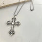 European And American Fashion Personality Retro Gothic Cross Necklace For Men And Women Street Hip-Hop Trendsetters Versatile Pe