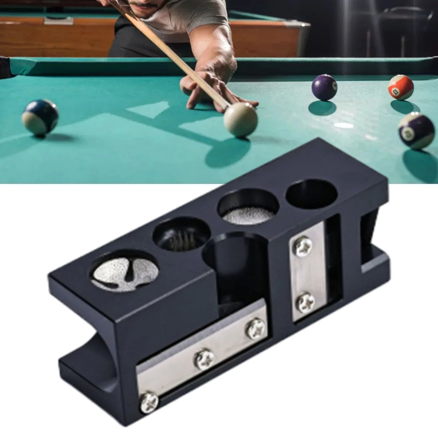 Pool Cue Tip Repair Tool Professional Pool Cue Shaper Billiards Accessories