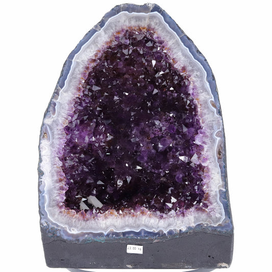 Native Amethyst Cave Quartz Crystal Specimen Reiki Healing
