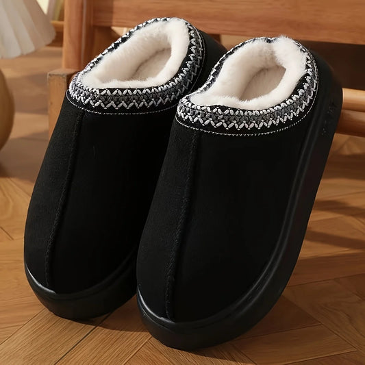 Women's Comfort Lined Slippers Warm Indoor Outdoor Couple