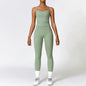 2PCS Yoga Set Women Gym Clothing Fitness Workout Set Sportswear Female Long Sleeve Crop Top High Waist Leggings Sports Suits