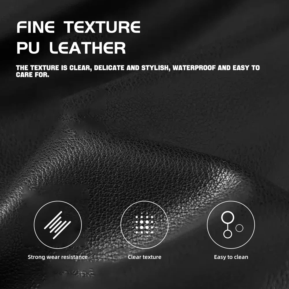 KONLLEN PU Leather Pool Cue Case – 3 Butts 4 Shafts