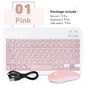 New Portable Wireless Bluetooth Keyboard Without Touchpad Mini Slim Mute Keyboard For IOS Android Windows Universal Office Use