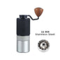 HAVMORE Upgrade Manuelle Kaffeemühle CNC Professionelle Edelstahl Diamant Einstellbare Manuelle Kaffeebohnenmühle