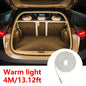 Car high brightness trunk lighting ambient light interior decoration LED wiring free automatic sensing tailgate light strip