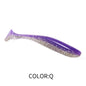 2021 Supercontinent shiner 50mm 75mm 100mm Fishing Lures soft Artificial Bait easy for hooking up big pike
