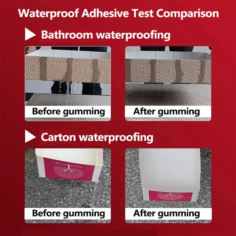 100g/300g/500g Invisible Waterproof Agent Transparent Sealing Coating Leak-Free Sealant Home Toilet Repair Tool