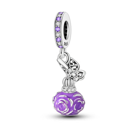 Anhänger 925 Sterling Silber Parfümflaschen-Perlen Anhänger passend für Original 925 Armband Herstellung für Damen Schmuck Mode DIY